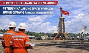 Keberhasilan pengeboran dan uji produksi awal sumur Gemah-81 milik PetroChina International Jabung Ltd. (PCJL) menjadi kontribusi nyata sektor hulu migas dalam memperkuat ketahanan energi nasional.