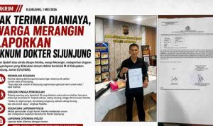 Seorang warga Kabupaten Merangin, Jambi, melaporkan dugaan tindak penganiayaan yang dialaminya saat berada di Kabupaten Sijunjung, Sumatera Barat, pada Jumat (1/5/2026).